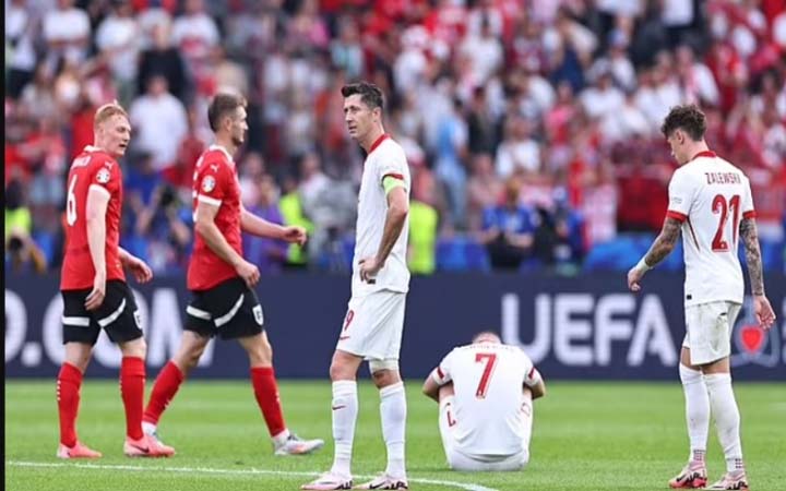 পোল্যান্ডকে হারিয়ে অস্ট্রিয়ার ইতিহাস